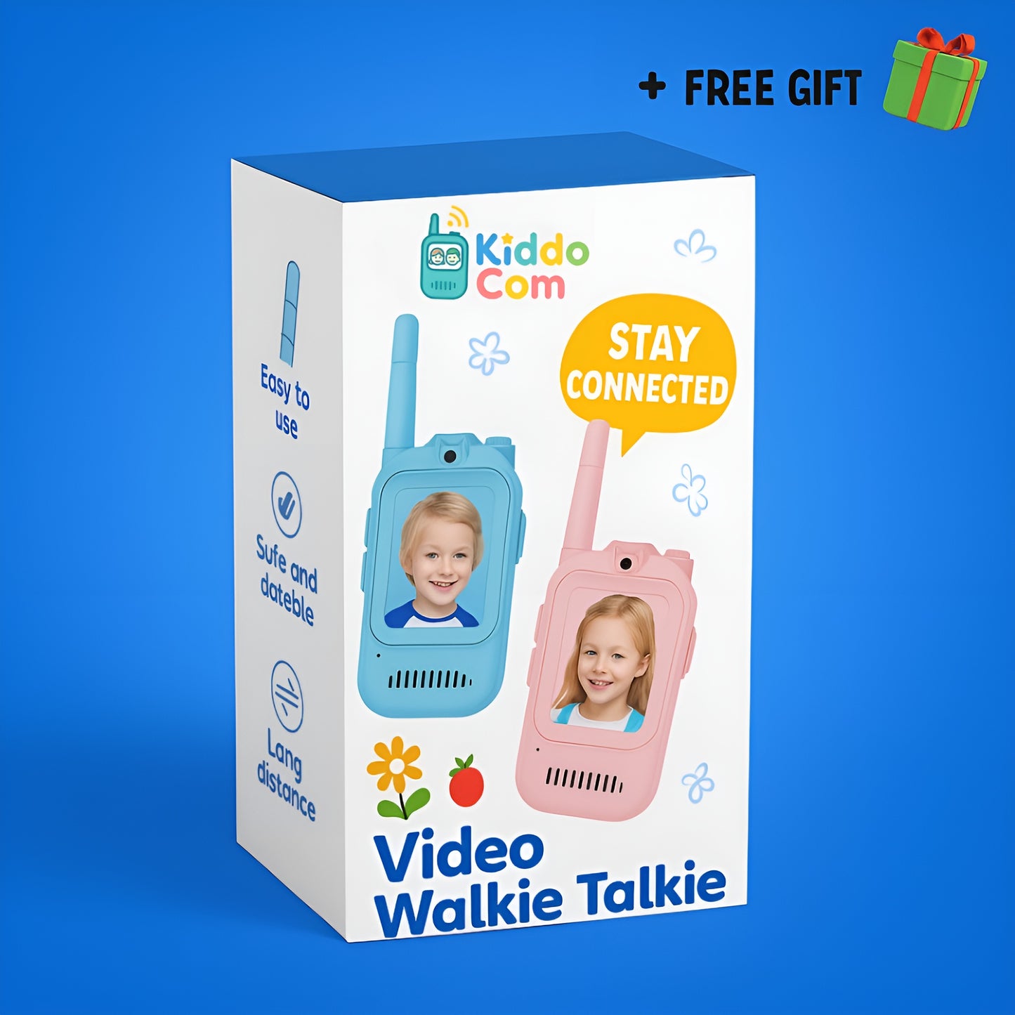 KiddoCom - Video Walkie Talkies