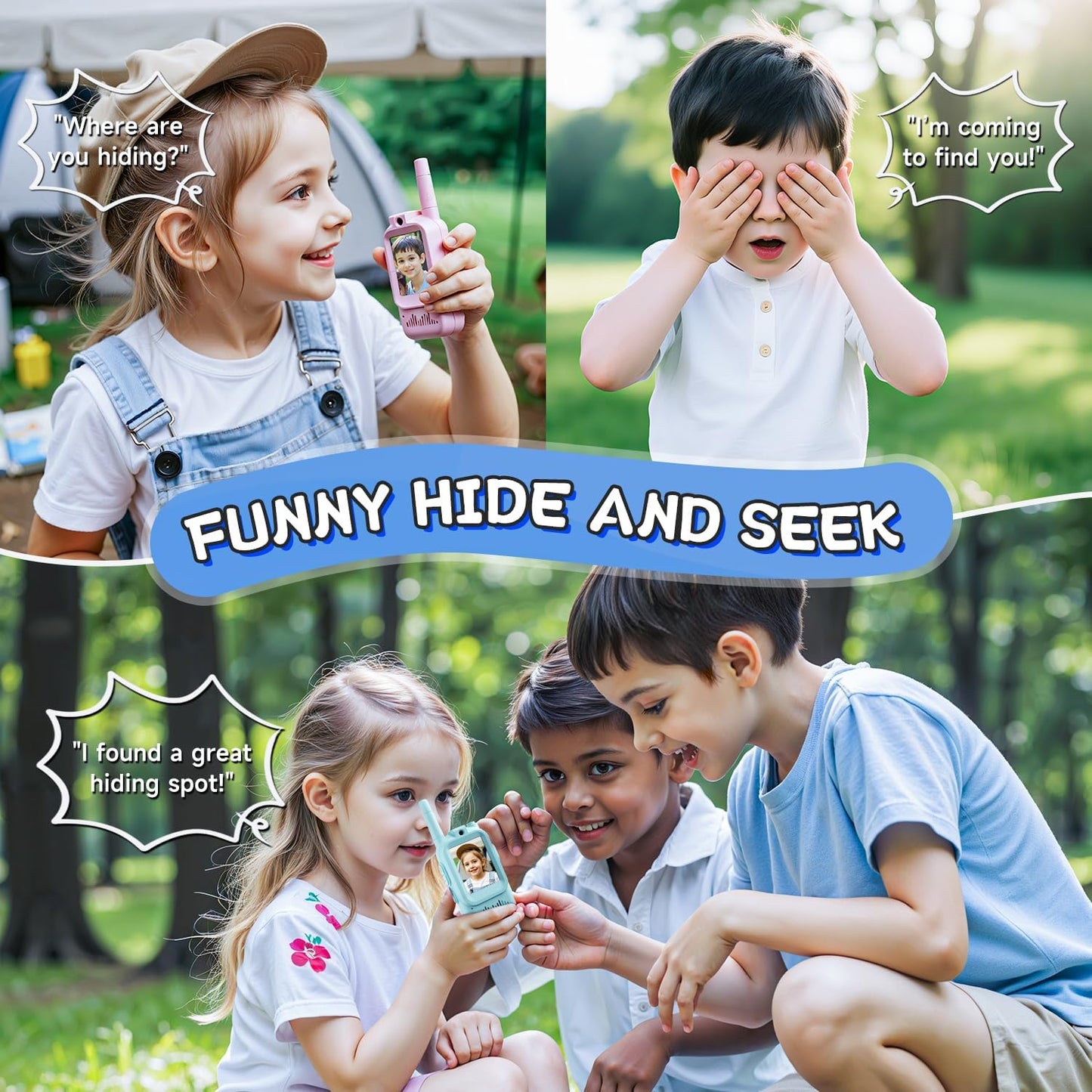 KiddoCom - Video Walkie Talkies