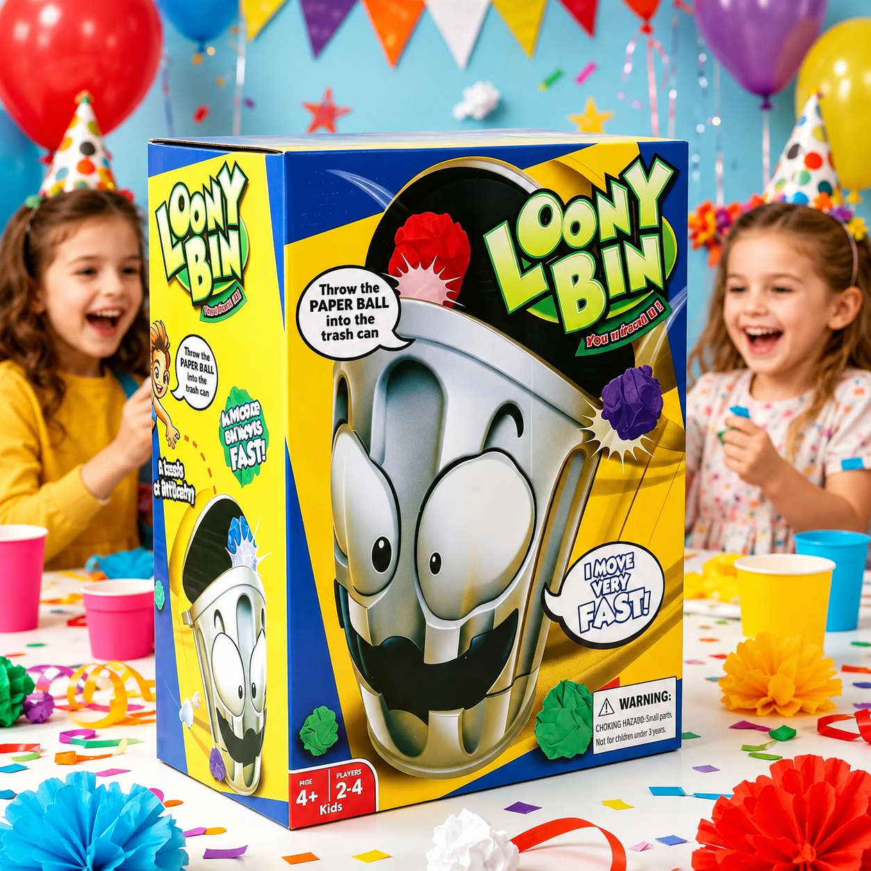 Kiddocom - Loony Bin Game