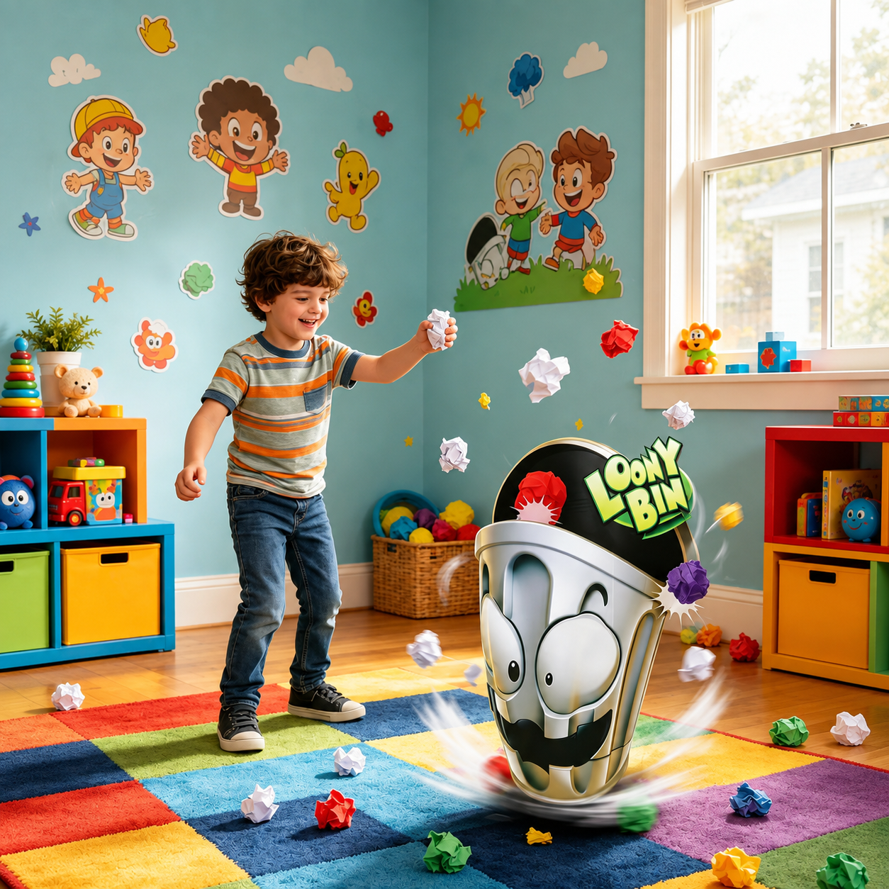 Kiddocom - Loony Bin Game