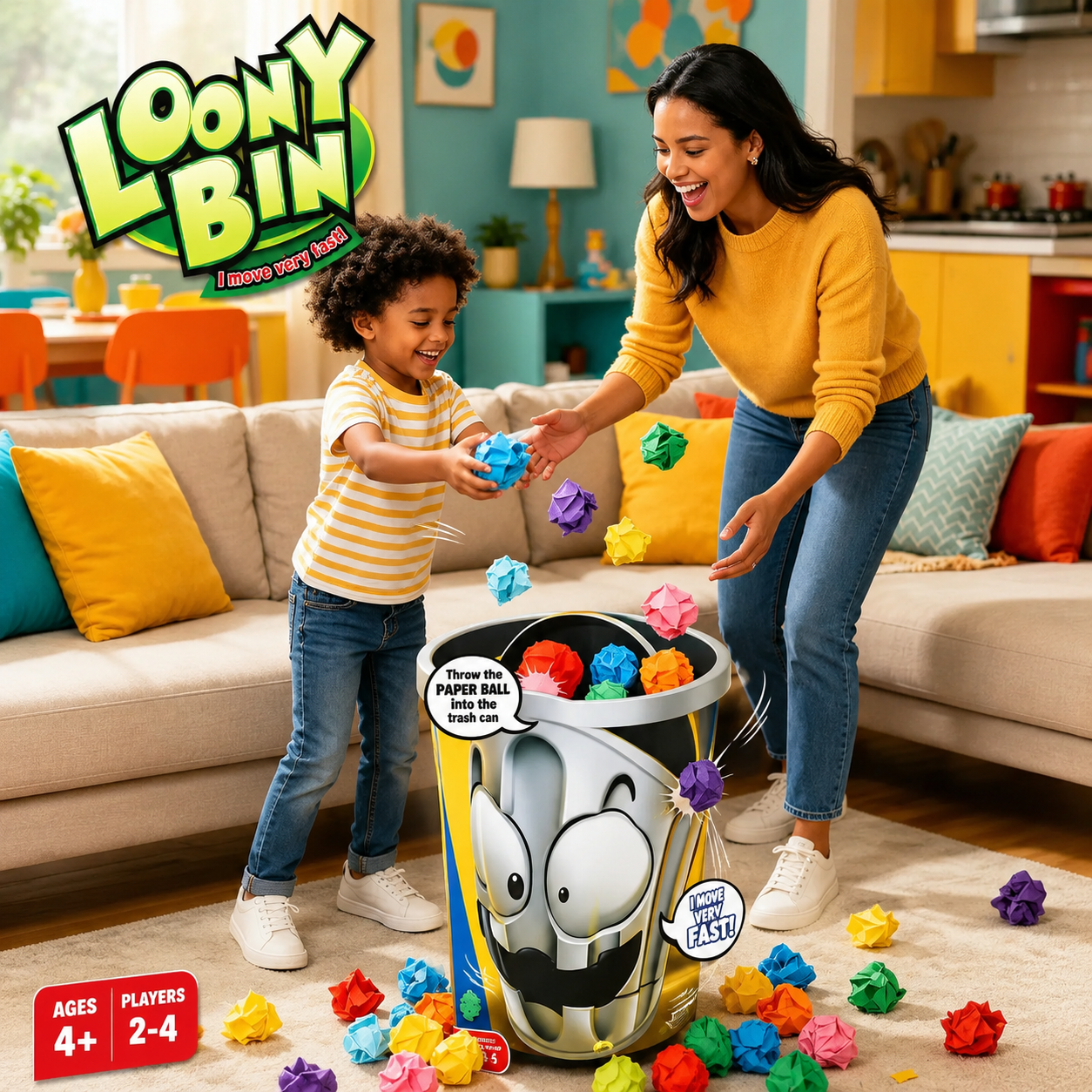 Kiddocom - Loony Bin Game
