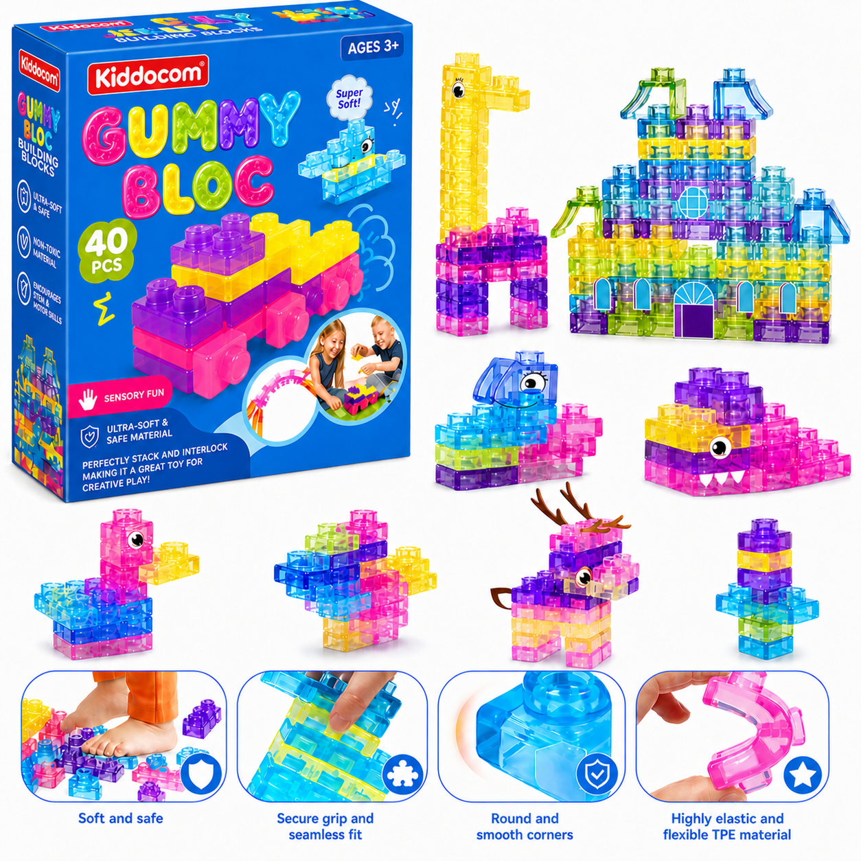 Kiddocom - Gummy Bloc